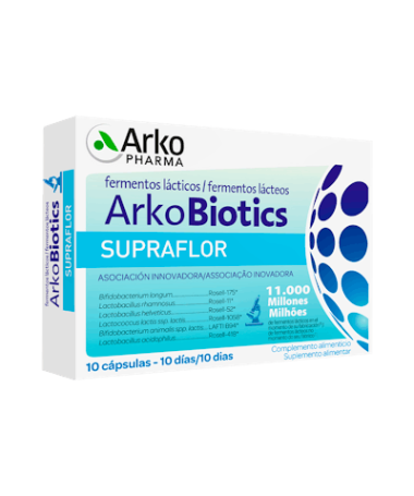 ARKOBIOTICS SUPRAFLOR 10 CAPS ARKOPHARMA – foto del producto arkobiotics supraflor caps