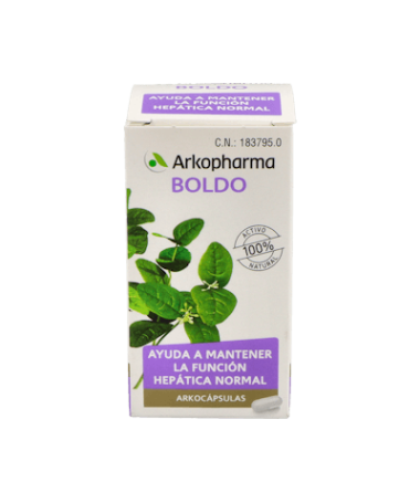 ARKOCAPSULAS BOLDO 48 CAP – foto del producto boldo cápsula arkocapsulas