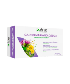 ARKOFLUIDO CARDO MARIANO 20 VIALES 15ML – foto del producto cardo mariano obtenido