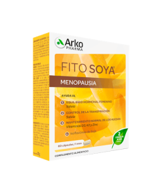 FITOSOYA 60 CAPS ARKOPHARMA – foto del producto vitamina cápsula hierro