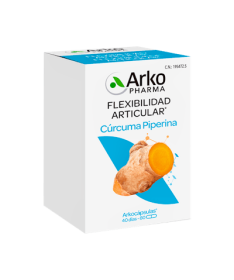 CURCUMA BIO 80 CAPSULAS ARKOPHARMA – foto del producto cada curcuma bio