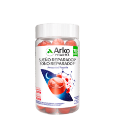 ARKOPHARMA SUEÑO REPAR GUMMIES 60 CARAME – foto del producto cada arkopharma sueño