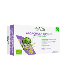ARKOFLUIDO ALCACHOFA HINOJO 20 AMP BEBIB – foto del producto energía alcachofa hinojo