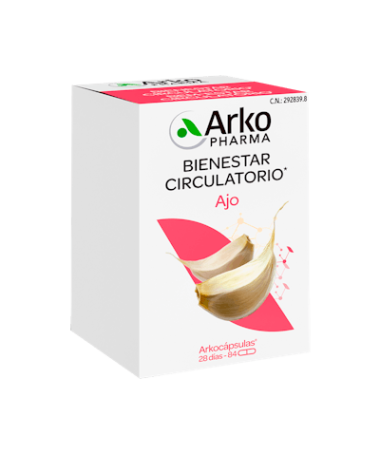 ARKOCAPSULAS AJO 84 CAPSULAS – foto del producto arkocapsulas ajo capsulas