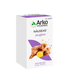 ARKOCAPSULAS JENGIBRE BIO 40 CAPSULAS – foto del producto jengibre arkocapsulas bio