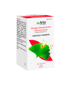 ARKOCAPSULAS GINKGO BILOBA 180MG 200 CAP – foto del producto ginkgo biloba arkocapsulas