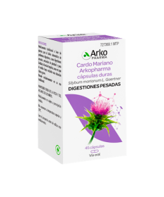 ARKOCAPSULAS CARDO MARIANO 390 MG 45 CAP – foto del producto arkocapsulas cardo mariano