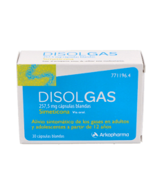 DISOLGAS 32 CAPS SIMETICONA ARKO – foto del producto cada disolgas caps