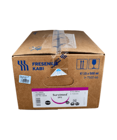 SURVIMED OPD EASYBAG 15 BOLSAS X 500 ML – foto del producto cada survimed opd