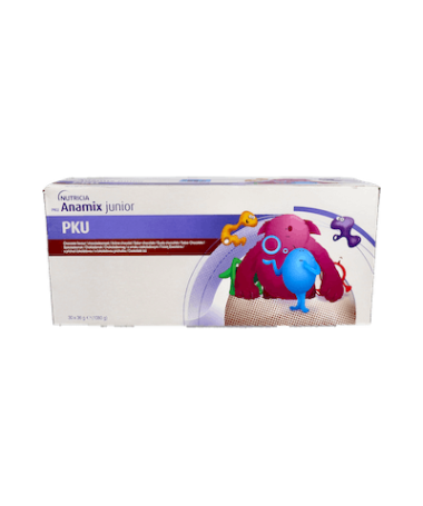 PKU ANAMIX JUNIOR CHOCOLAT 30 SOBRE 36GR – foto del producto pku anamix junior