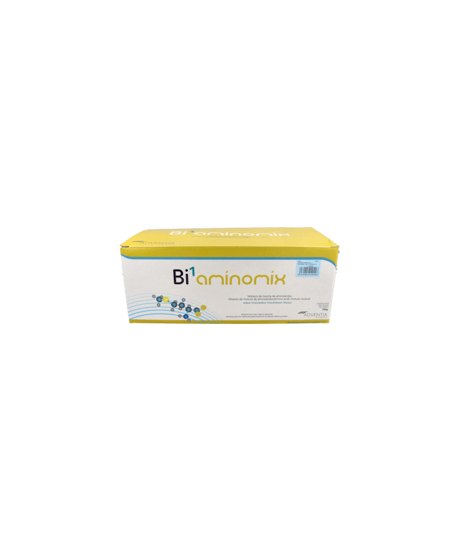 BI1 AMINOMIX 7G 100 SOBRES LIMON – foto del producto cada bi1 aminomix