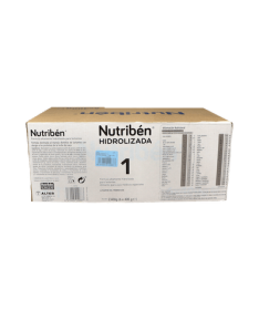 NUTRIBEN HIDROLIZADA 1 6X400 GR – foto del producto nutriben hidrolizada 6x400