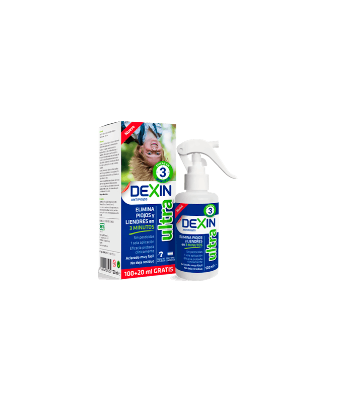 DEXIN ANTIPIOJOS 100 ML + 20 ML – foto del producto cada dexin antipiojos