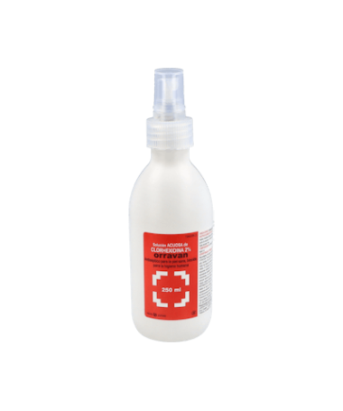 ORRAVAN CLORHEXIDINA 2% SOL ACUOSA 250ML – foto del producto orravan clorhexidina sol