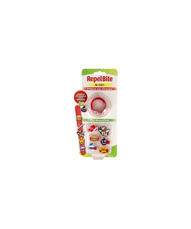 REPEL BITE NIÑOS PULSERA CITRONELA PINS – foto del producto citronela repel bite REPEL BITE NIÑOS PULSERA CITRONELA PINS – foto del producto citronela repel bite