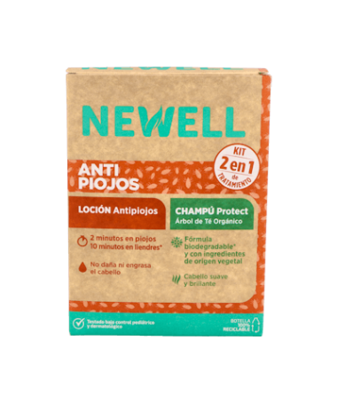 KIT LOCION Y CHAMPU NEWELL ANTIPIOJOS 10 – foto del producto cada kit locion