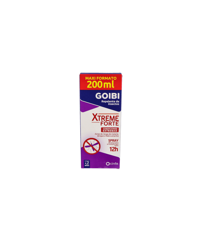 GOIBI XTREME FORTE REP INSEC SPRAY 200ML – foto del producto formulación insectos goibi