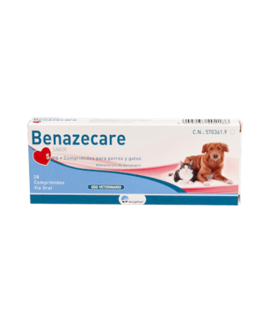 BENAZECARE 5 MG 28 COMP ECUPHAR – foto del producto cada benazecare comp