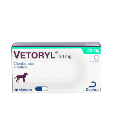 VETORYL 30 MG 30 CAPS DECHRA – foto del producto cada vetoryl caps