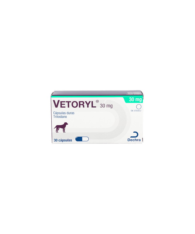 VETORYL 30 MG 30 CAPS DECHRA – foto del producto cada vetoryl caps