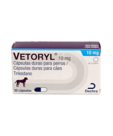 VETORYL 10 MG 30 CAPS DECHRA – foto del producto cada vetoryl caps