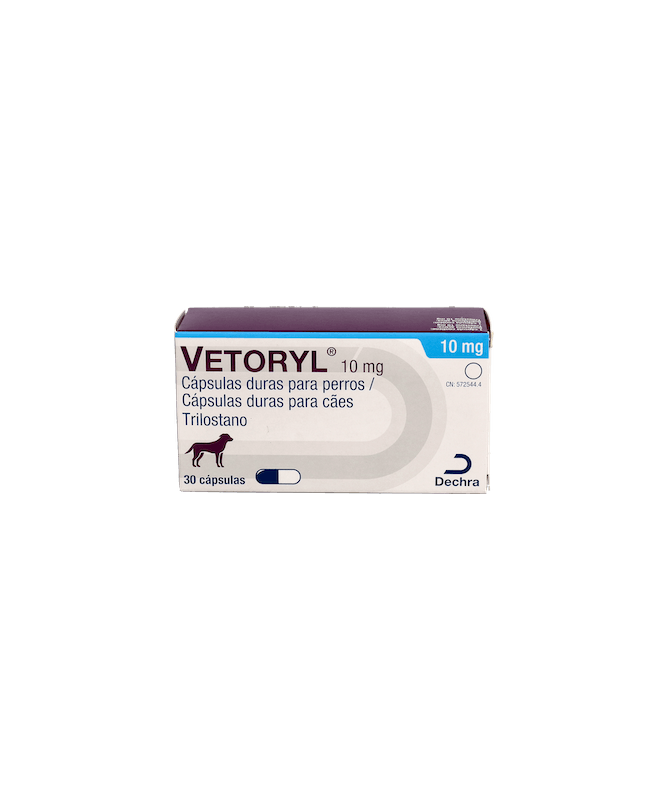 VETORYL 10 MG 30 CAPS DECHRA – foto del producto cada vetoryl caps VETORYL 10 MG 30 CAPS DECHRA – foto del producto cada vetoryl caps