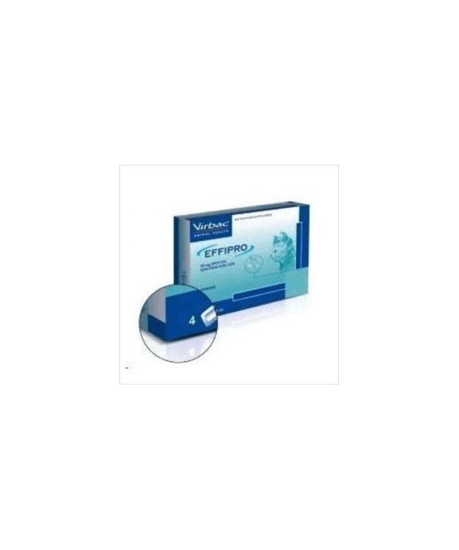 EFFIPRO GATOS 4 PIP VIRBAC – foto del producto cada effipro gatos