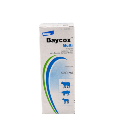 BAYCOX MULTI 50MG 250ML SOL ORAL ELANCO – foto del producto cada baycox multi