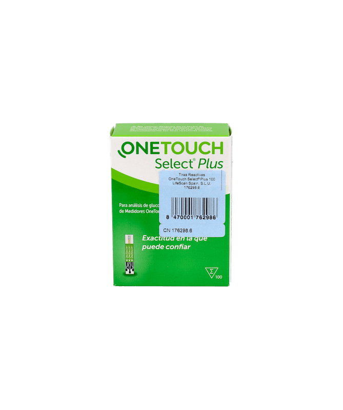 ONE TOUCH SELECT PLUS 100 TIRAS – foto del producto cada one touch ONE TOUCH SELECT PLUS 100 TIRAS – foto del producto cada one touch