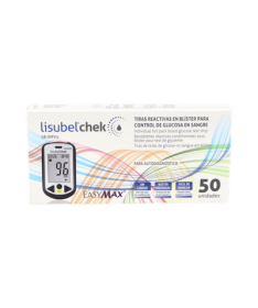 TIRAS REACTIVAS LISUBEL CHECKLB-EMV4 50U – foto del producto cada tiras reactivas