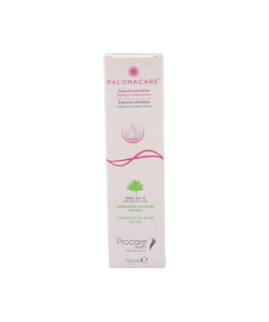 PALOMACARE ESPUMA SENSITIVA VAGIN 150 ML – foto del producto cada palomacare espuma