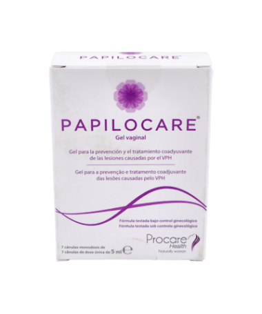 PAPILOCARE GEL VAGINAL 7 CANULAS 5 ML – foto del producto papilocare gel vaginal