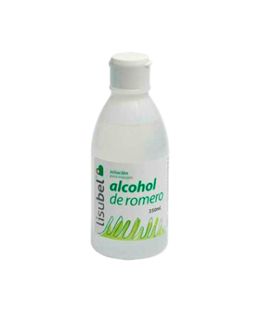 LISUBEL ALCOHOL DE ROMERO 250 ML – foto del producto cada lisubel alcohol