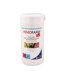 HEMOFARM PLUS TOALLITAS BOTE 60 UD – foto del producto cada hemofarm plus