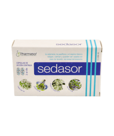 SEDASOR ACC CONTINUA 30 CAPS SORIA NAT – foto del producto cada sedasor acc