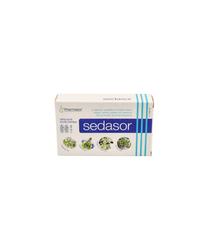 SEDASOR ACC CONTINUA 30 CAPS SORIA NAT – foto del producto cada sedasor acc