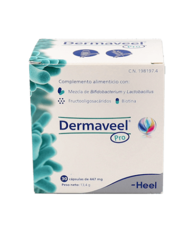 DERMAVEEL PRO 30 CAPSULAS – foto del producto cada dermaveel pro