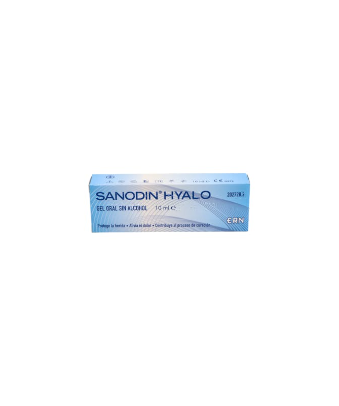 SANODIN HYALO GEL ORAL TUBO 10 ML – foto del producto cada sanodin hyalo