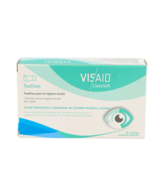 VISAID CLEANSOFT 20 TOALLITAS – foto del producto cada visaid cleansoft