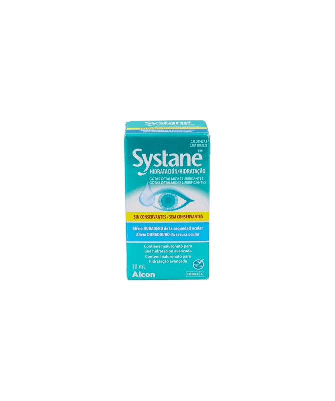 SYSTANE HIDRATACION SIN CONSERVANT 10 ML – foto del producto sodio cloruro systane