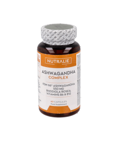 ASHWAGANDHA COMPLEX NUTRALIE 60 CAPS – foto del producto cada ashwagandha complex
