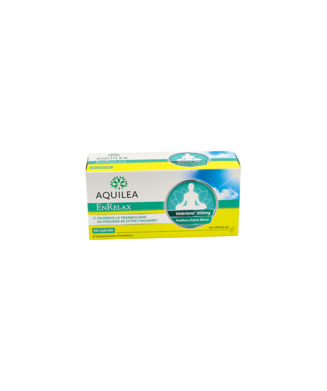 ENRELAX VALERIANA 48 CAPSULAS – foto del producto cada enrelax valeriana