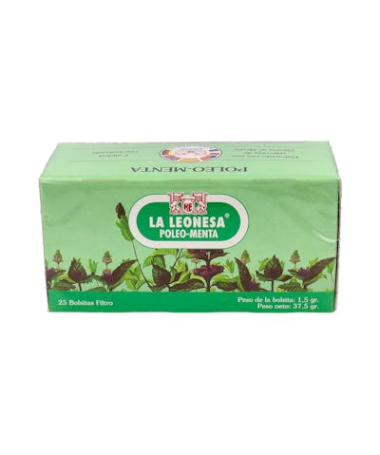 LA LEONESA POLEO MENTA INFUSION 25 UDS – foto del producto leonesa poleo menta