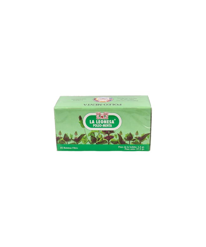 LA LEONESA POLEO MENTA INFUSION 25 UDS – foto del producto leonesa poleo menta