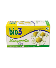BIE 3 MANZANILLA FLOR ECOLOGICA 25 FILTR – foto del producto manzanilla bie flor