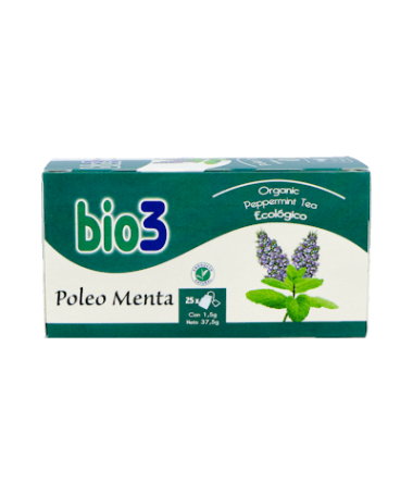 BIE 3 POLEO MENTA ECOLOGICA 25 FILTROS – foto del producto poleo menta efecto