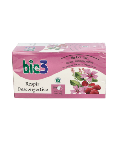 BIE 3 RESPIR DESCONGESTIVO 25 FILTROS – foto del producto malva bie respir