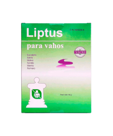 LIPTUS VAHOS CAJA 50 G. – foto del producto liptus vahos caja