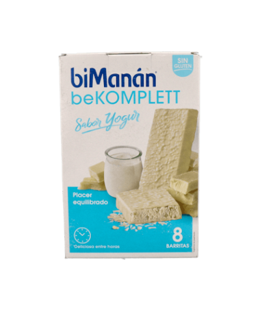 BIMANAN BEKOMPLETT BARRITAS YOGUR 8 UD – foto del producto vitamina mcg ácido
