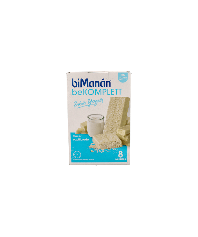 BIMANAN BEKOMPLETT BARRITAS YOGUR 8 UD – foto del producto vitamina mcg ácido